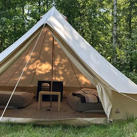 Роскошный шатер Glamping Stodola Silent Zone